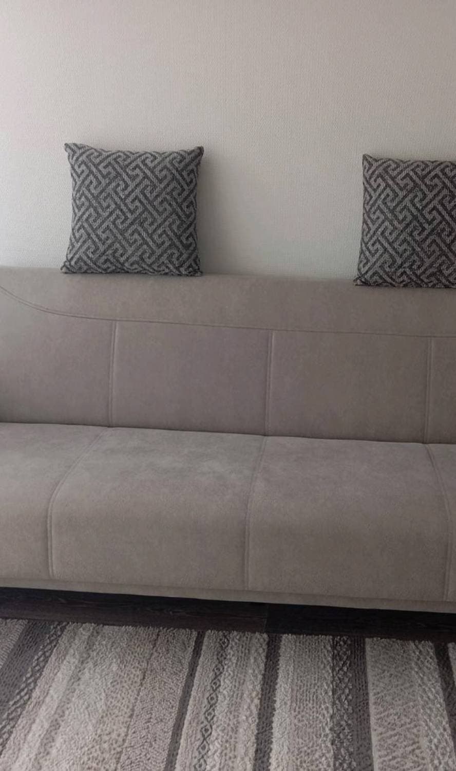 Canapé gris convertible