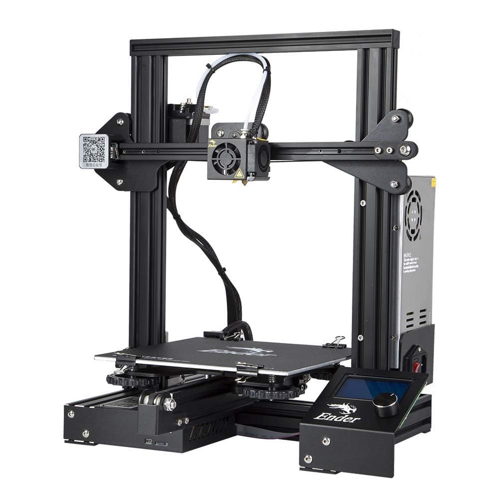 Imprimante 3D Officiel Creality Ender-3, Dispositif de Protection de l'alimentation, Impression de Reprise, Taille d'impression 220 x 220 x 250 mm