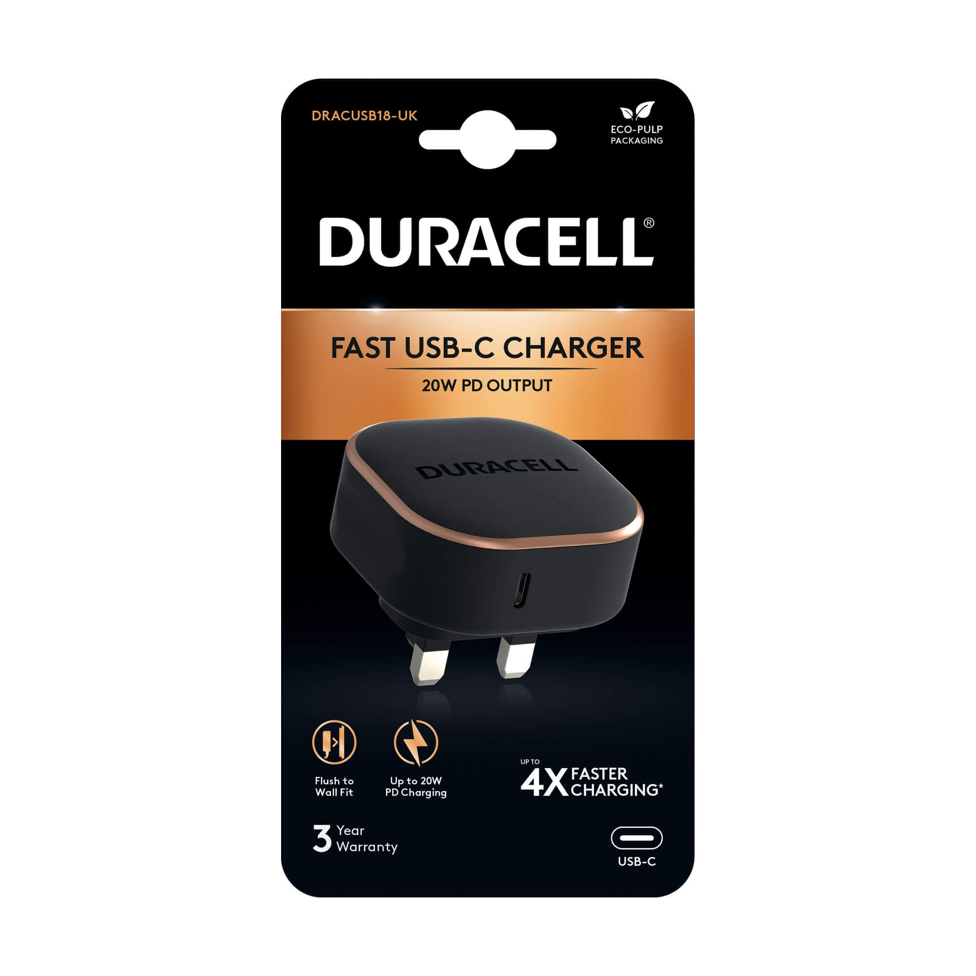 Duracell | 20W USB-C Wall Charger