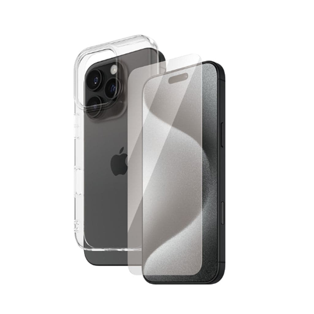caseym Clear Recycled Protection Bundle For  iPhone 16 Pro