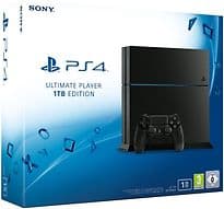 Sony PlayStation 4 1 TB [Ultimate Player Version inkl. Wireless Controller] matt schwarz