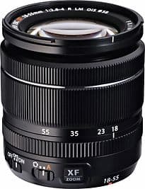 Fujifilm XF 18-55 mm F2.8-4.0 LM OIS R 58 mm Filtergewinde (Fujifilm X Anschluss) schwarz
