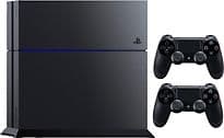 Sony PlayStation 4 1 TB [Ultimate Player Version inkl. 2 Wireless Controller] matt schwarz