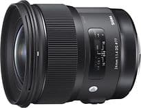Sigma A 24 mm F1.4 DG HSM 77 mm Filtergewinde (Canon EF Anschluss) schwarz