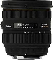 Sigma 24-70 mm F2.8 DG EX HSM 82 mm Filtergewinde (Canon EF Anschluss) schwarz