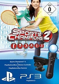 Sports Champions 2 [Move Starter Pack Bundle, inkl. Move Motion Controller & Kamera]