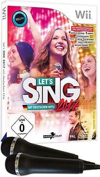 Let's Sing 2017 mit deutschen Hits - 2 Mikrofone Bundle