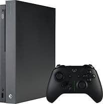 Microsoft Xbox One X 1 TB [Project Scorpio Edition inkl. Special Projekt Scorpio Wireless Controller] schwarz