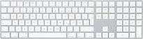 Apple magic Keyboard mit Ziffernblock [deutsches Tastaturlayout, QWERTZ] silber