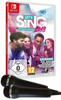 Let's Sing 2018 mit deutschen Hits [inkl. 2 Mirkrofone Bundle]