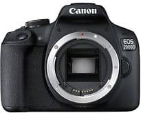 Canon EOS 2000D Body schwarz