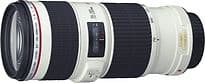 Canon EF 70-200 mm F4.0 IS L USM 67 mm Filtergewinde (Canon EF Anschluss) weiß