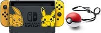 Nintendo Switch 32 GB [Pokémon Let's Go Pikachu/Evoli Edition inkl. Controller Gelb/Gelb und Pokéball Plus, Konsole ohne Spiel] gelb