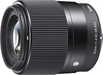 Sigma C 30 mm F1.4 DC DN 52 mm Filtergewinde (Sony E-mount Anschluss) schwarz