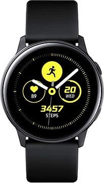 Samsung Galaxy Watch Active 40 mm schwarz am Sportarmband black [Wi-Fi]