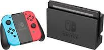 Nintendo Switch 32 GB [Version 2019 inkl. Controller Rot/Blau] schwarz