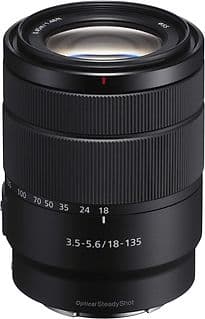 Sony E 18-135 mm F3.5-5.6 OSS 55 mm Filtergewinde (Sony E-mount Anschluss) schwarz