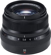 Fujifilm Fujinon XF 35 mm F2.0 R WR 43 mm Filtergewinde (Fujifilm XF Anschluss) schwarz