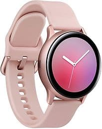 Samsung Galaxy Watch Active2 40 mm Aluminiumgehäuse gold am Sportarmband gold [Wi-Fi + 4G]