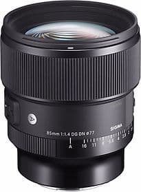 Sigma A 85 mm F1.4 DG DN 77 mm Filtergewinde (Sony E-mount Anschluss) schwarz