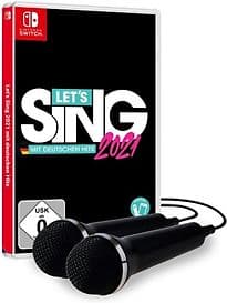 Let's Sing 2021 mit deutschen Hits + 2 Mikrofone