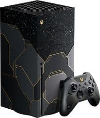 Microsoft Xbox Series X 1 TB [Halo Infinite Limited Edition inkl. Wireless Controller, ohne Spiel] schwarz