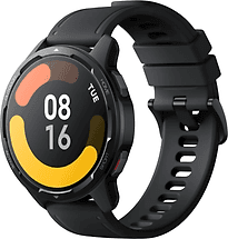 Xiaomi Watch S1 Active 46 mm schwarz am Silikonarmband schwarz [Wi-Fi]