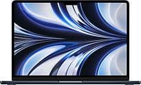 Apple MacBook Air 13.6 (Liquid True Tone Retina Display) M2 (10-Core GPU) 8 GB RAM 512 GB SSD [Mid 2022] mitternacht