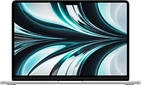 Apple MacBook Air 13.6 (Liquid True Tone Retina Display) M2 (8-Core GPU) 8 GB RAM 256 GB SSD [Mid 2022, englisches Tastaturlayout, QWERTY] silber
