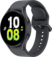 Samsung Galaxy Watch5 44 mm Aluminiumgehäuse graphite am Sportarmband M/L graphite [Wi-Fi]