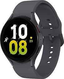 Samsung Galaxy Watch5 44 mm Aluminiumgehäuse graphite am Sportarmband S/M graphite [Wi-Fi + 4G]