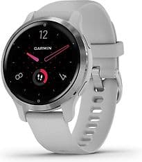 Garmin Venu 2S 40 mm hellgrau am Silikonarmband hellgrau [Wi-Fi]