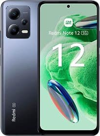 Xiaomi Redmi Note 12 5G Dual SIM 128GB onyx gray