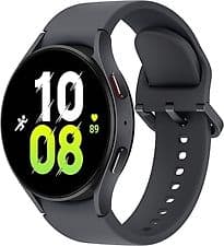 Samsung Galaxy Watch5 44 mm Aluminiumgehäuse graphite am Sportarmband M/L graphite [Wi-Fi + 4G]