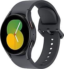 Samsung Galaxy Watch5 40 mm Aluminiumgehäuse graphite am Sportarmband M/L graphite [Wi-Fi + 4G]