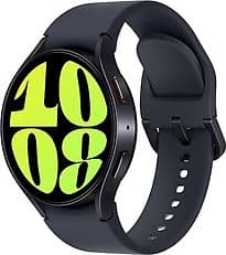 Samsung Galaxy Watch6 44 mm Aluminiumgehäuse graphite am Sportarmband M/L graphite [Wi-Fi]