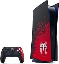 Sony PlayStation 5 825 GB [Marvel’s Spider Man 2 Limited Edition inkl. Wireless Controller, ohne Gutschein] schwarz