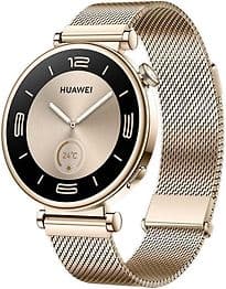 Huawei Watch GT 4 41 mm gold am Milanaise-Armband gold