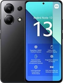 Xiaomi Redmi Note 13 Dual SIM 128GB 6GB RAM midnight black