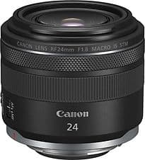 Canon RF 24 mm F1.8 Macro IS STM 52 mm Filtergewinde (Canon RF Anschluss) schwarz