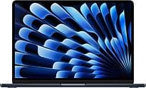 Apple MacBook Air 13.6 (Liquid True Tone Retina Display) M3 (8-Core CPU, 10-Core GPU) 16 GB RAM 512 GB SSD [Early 2024] mitternacht