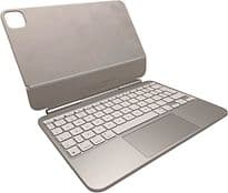 Apple Magic Keyboard weiß für iPad Pro 11 (M4) [deutsches Tastaturlayout, QWERTZ]