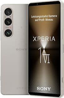 Sony Xperia 1 VI Dual SIM 256GB platinsilber
