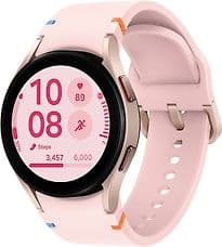Samsung Galaxy Watch FE 40 mm Aluminiumgehäuse pink gold am Silikonarmband pink gold [Wi-Fi]