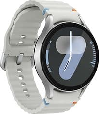 Samsung Galaxy Watch7 44 mm Aluminiumgehäuse silber am Sportarmband M/L silber [Wi-Fi]