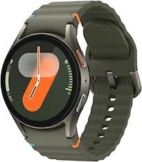 Samsung Galaxy Watch7 40 mm Aluminiumgehäuse grün am Sportarmband S/M grün [Wi-Fi]