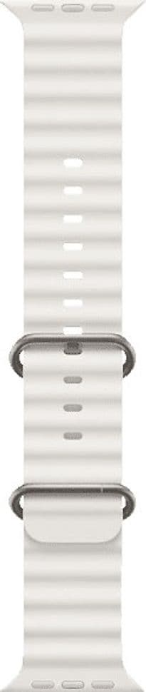 Apple Watch 44/45/46/49 mm Ocean Armband weiß [natur]