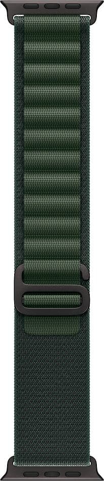 Apple Watch 44/45/46/49 mm Alpine Loop Small dunkelgrün [schwarz]