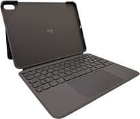 Logitech Combo Touch Keyboard Dock für iPad Air 11 M2, M3 und 5. Generation [deutsches Tastaturlayout, QWERTZ] oxford grey