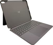 Logitech Combo Touch Keyboard Dock oxford grey für iPad Air 13 M2 und M3 [deutsches Tastaturlayout, QWERTZ]